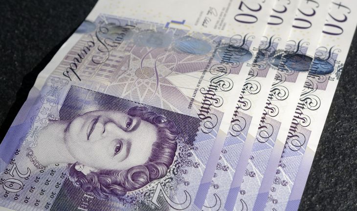 £20 pound notes